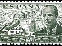 Spain 1941 Juan De La Cierva 2 Ptas Green Edifil 945